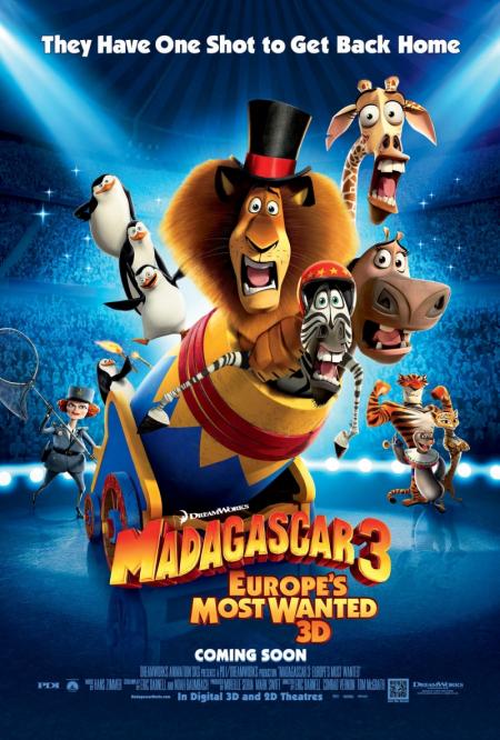 Madagascar 3: Europe’s Most Wanted 2012