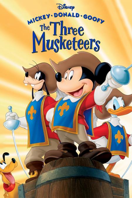 The Three Musketeers: Mickey, Donald, Goofy 2004